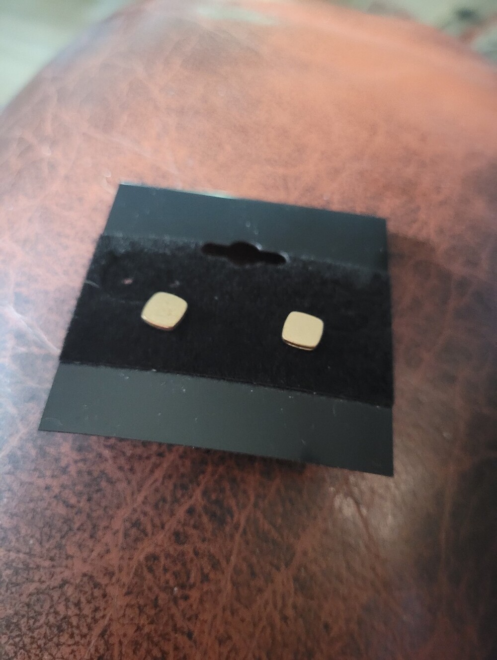 Universal Thread Goods Co. Petite Gold Colored Square Nickel Free Post Earrings
